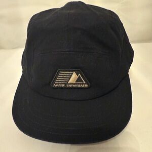 Black Alpine Enthusiasm Cap